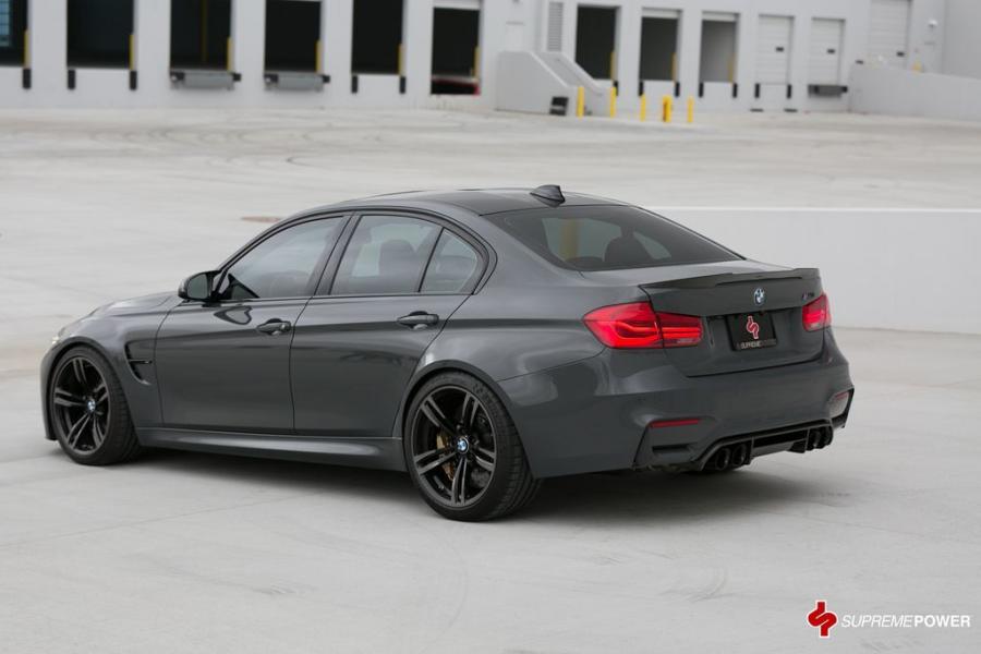  BMW M3 Sedan Grigio Telesto by Supreme Power 2016 года  (фото 5 из 16)
